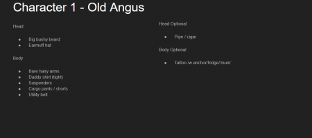 Personalia Angus pt. 2